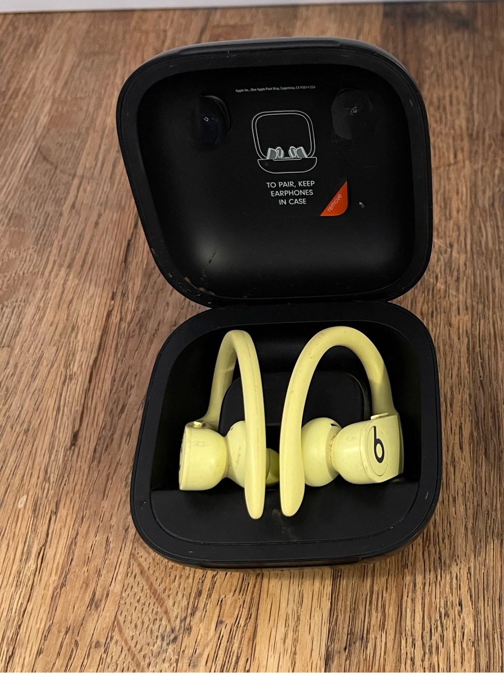 Beats by Dre Powerbeats Pro Wireless Earbuds in Yellow